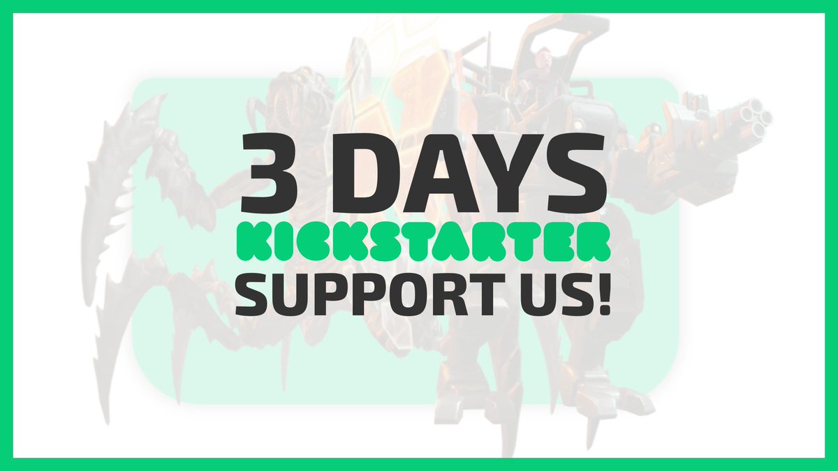 Just 3 days remaining to back MARS: The Last Exodus on Kickstarter! 🌌
We’re entering the final stretch and every single pledge or share makes a massive difference.
👉 Link in bio