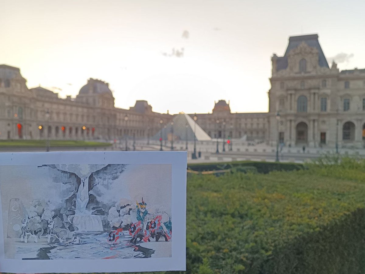 Someone wrote under my bro’s <a href="/KrapinKaius/">Kaius</a> art: "hey, this belongs in the Louvre!" 🖼️✨
But friends… this masterpiece didn’t last long there 👀 I STOLE IT 🔥
Your move, bro? 😏