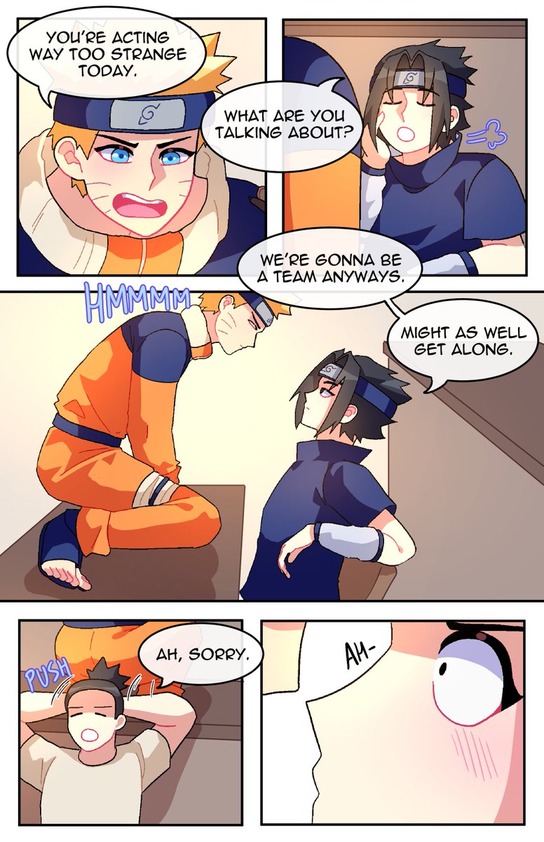 time travelling sasuke part 2 cos y'all asked for it (1/2)
#narusasu