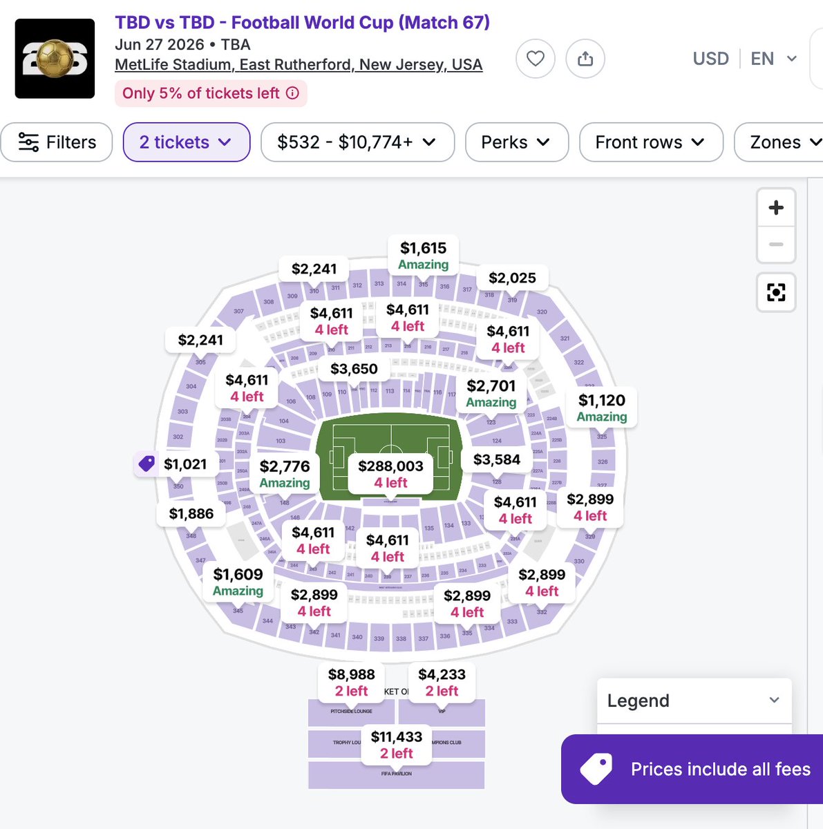 amybeier2010's tweet photo. @socialstudiestx @FIFAWorldCup @FIFAcom I wanted to take my daughter to a match, but many venues have already sold tickets for matches (TBD vs. TBD), and what's left is incredibly expensive or being resold at ridiculous prices. https://t.co/JX8qhhHs3L