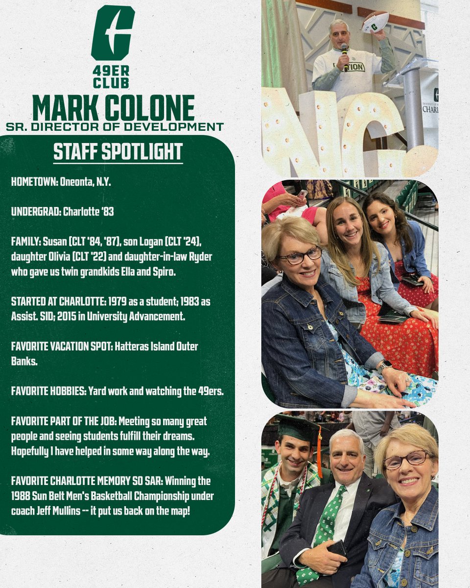 Charlotte 49ers Athletic Foundation tweet media