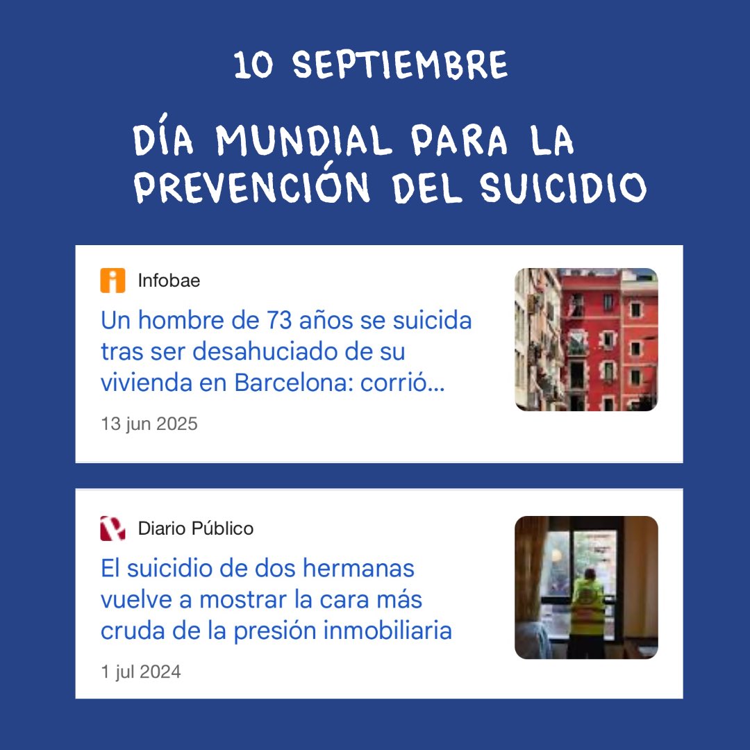 Hoy, 10 de septiembre de 2025, es el día mundial para la prevención del suicidio. Queremos alejarnos de esos discursos que insisten en  más recursos en les sistema de salud mental como un mantra. #DiaMundialPrevencionSuicidio