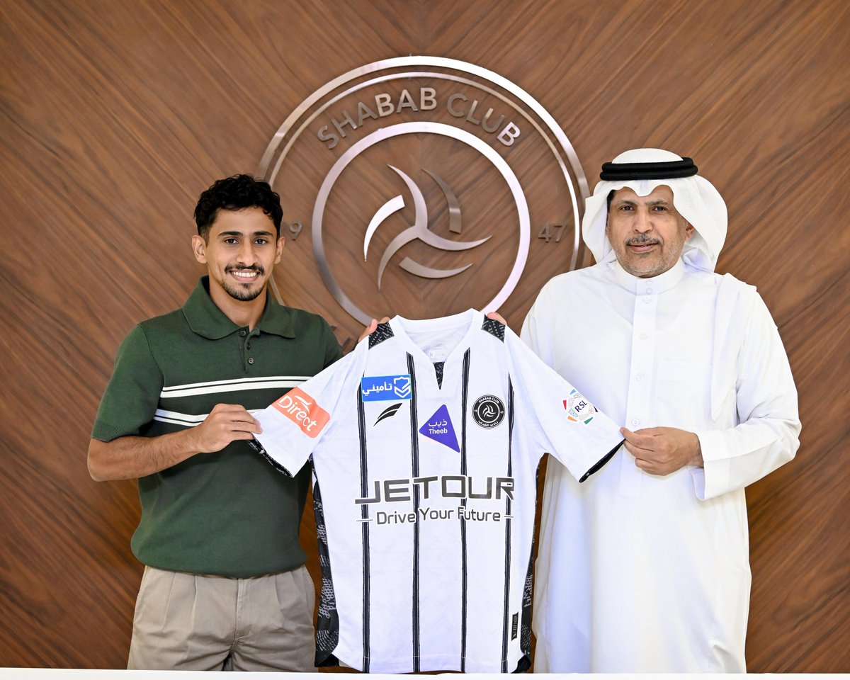 AlShababSaudiFC's tweet photo. ✍️ | "بالعبيد" ينضم لـ #كبير_العاصمة 🤩

#يلا_شباب | #بالعبيد_شبابي https://t.co/JKRUX8d9AR