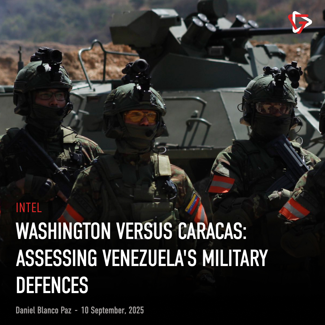 DanielBlancoPaz's tweet image. Analizamos el estado actual de las defensas militares de Venezuela con información pública y fuentes humanas. Encontramos una fuerza armada en estado crítico y con armamento limitado. Pueden leer el informe completo en el siguiente enlace: greydynamics.com/washington-ver…