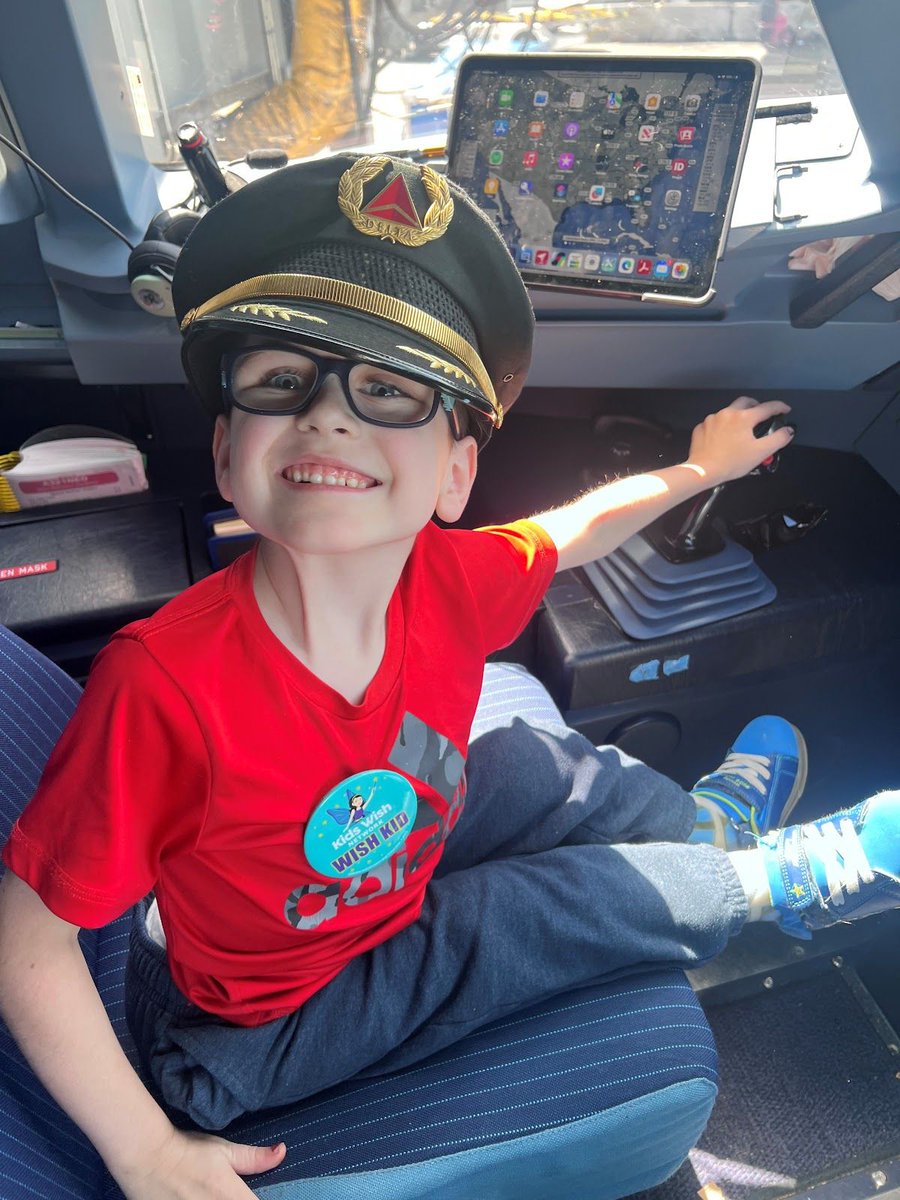 Every wish starts with hope–and ends with a smile like this.
This moment right here? It’s what we work for every single day. 💖 Help us bring more of these smiles to life. kidswishnetwork.org/donate-now 

#KidsWishNetwork #WishGranted #HopeInAction #SmilesThatHeal