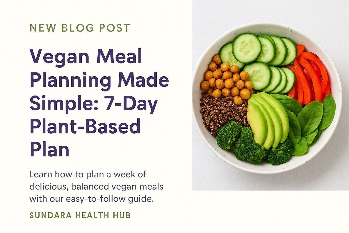 grayfly's tweet photo. 🌍 A plant-based lifestyle can be easy & affordable.
✨ Our 7-Day Vegan Plan makes it simple.
💡 Explore recipes & shop vegan essentials here:
🔗https://t.co/eB1GZxYMbv
Or shop now https://t.co/bxfXUxwfG9
#VeganLiving #PlantBasedLife #MealPlanning #Ad https://t.co/NherHkWdB9