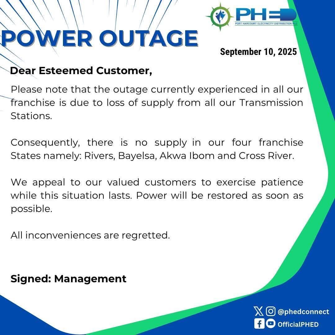 dontexxy's tweet photo. Progress in #Nigeria will not be realized through prayer alone. With electricity tariffs perpetually escalating and service delivery languishing, the call for competent stewardship and structural reforms is undeniable. @PHEDconnect https://t.co/CctrJ8eh5F