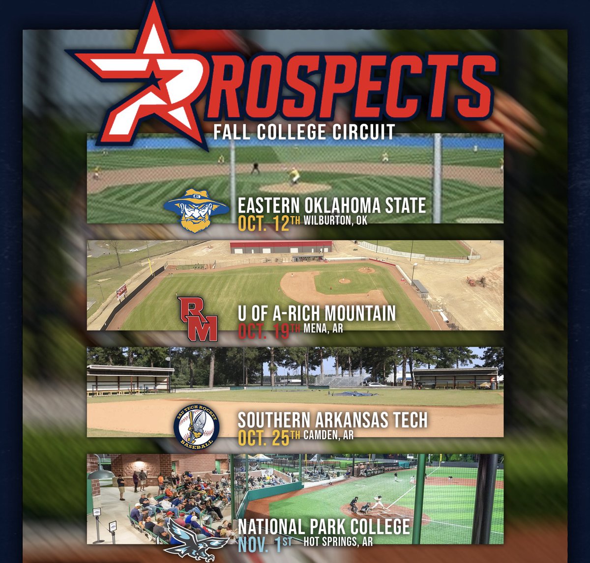 Excited to announce the first Prospects Fall College Circuit! We will be taking the top uncommitted 2026/2027 players in the state to compete against JUCOs across Region 2. We still have a few roster spots available. If interested, shoot me a dm for more info. <a href="/ARPROSPECTS/">Arkansas Prospects</a>
