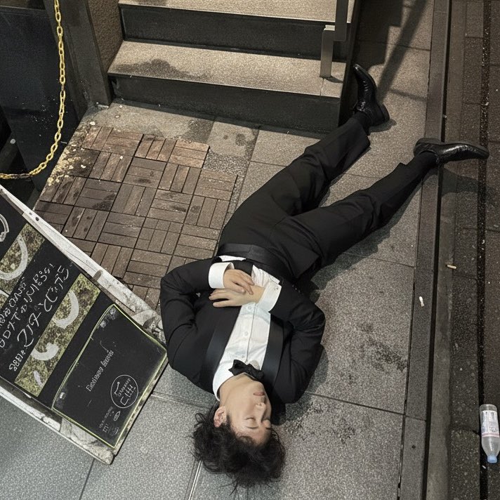 泥酔紳士