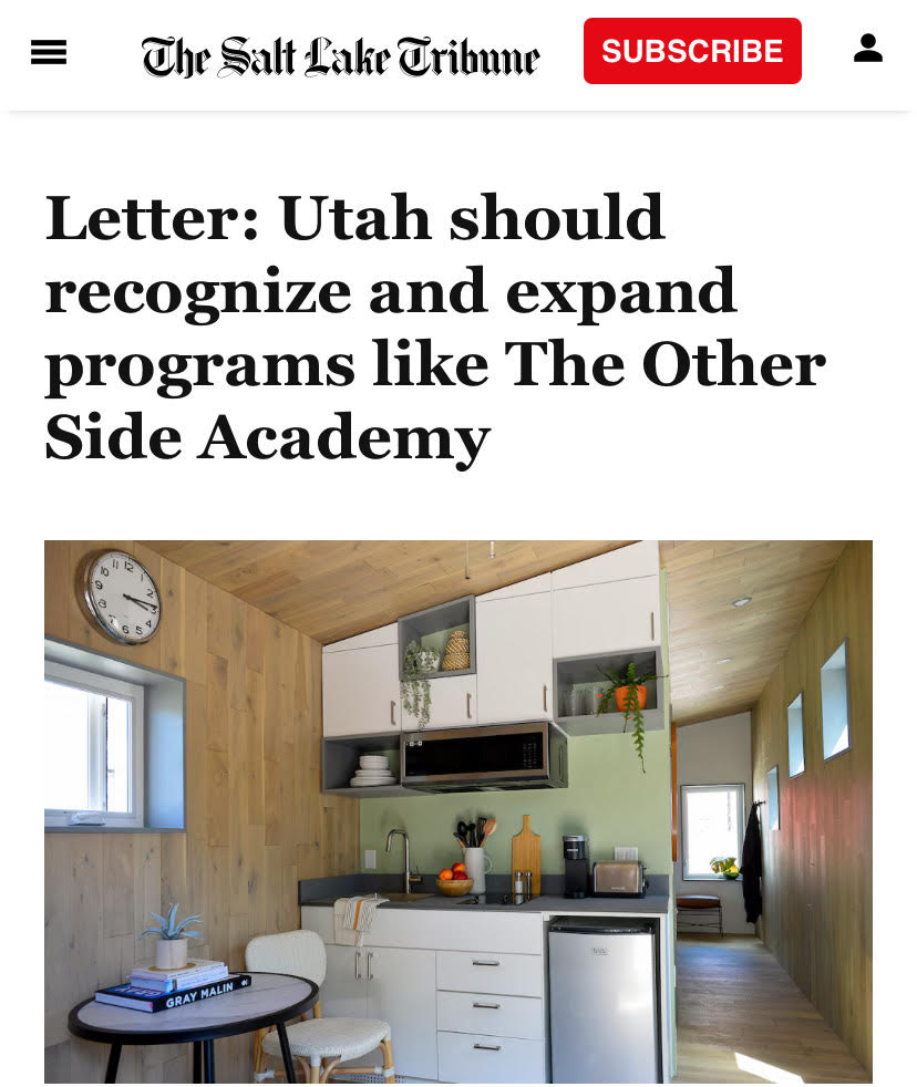 It’s time to stop feeding the cycle of systemic punishment and start prioritizing re-entry systems.

sltrib.com/opinion/letter…

#SLC #ReEntryPrograms #UtahHomelessness #TOSA