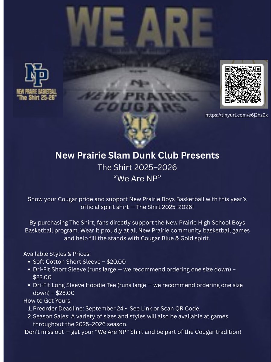 Support our program and order the first year of “The Shirt”! #Grit #GoCoogs

 forms.office.com/pages/response…