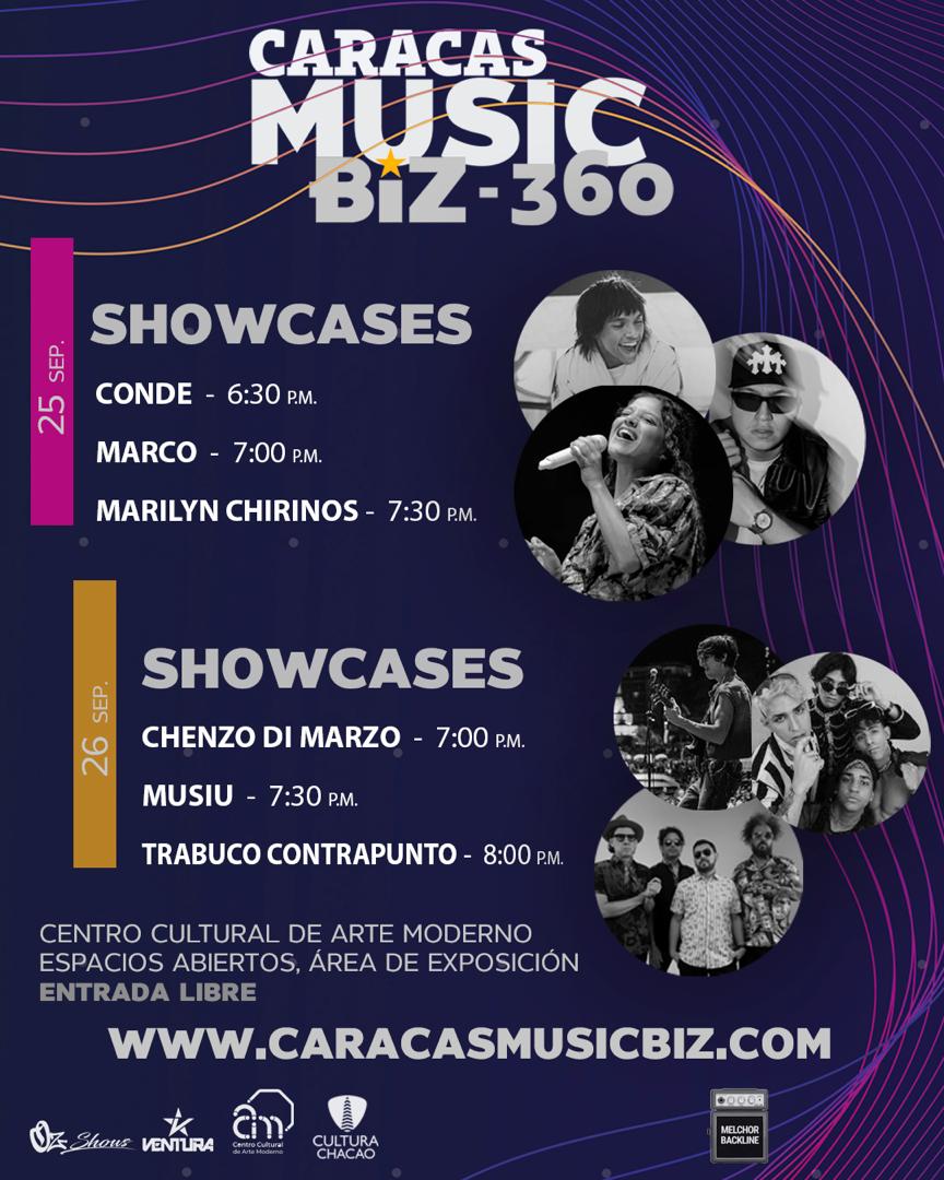 Nos vemos este viernes 26 de septiembre en el <a href="/cculturalam/">Centro Cultural de Arte Moderno</a> @caracasmusicbiz360 a las 8pm junto a más panas .