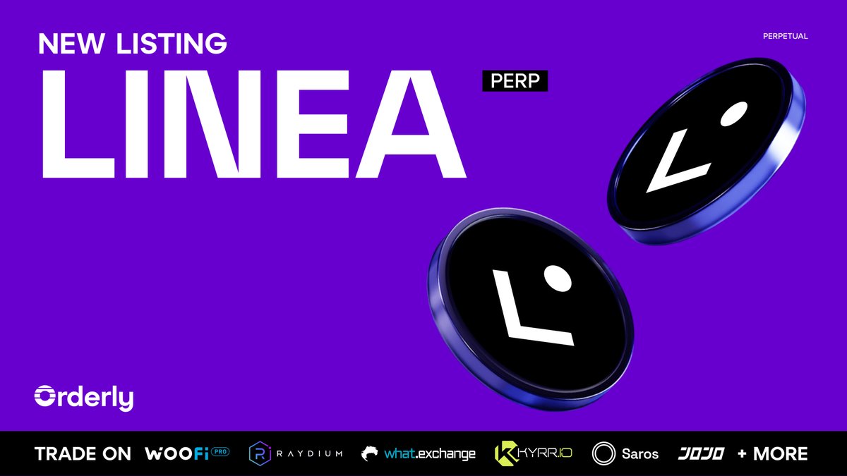 New Futures Listing is LIVE 🦦

$LINEA | <a href="/LineaBuild/">Linea.eth</a>

Trade long or short with up to 5x leverage — now live on EVM + Solana.