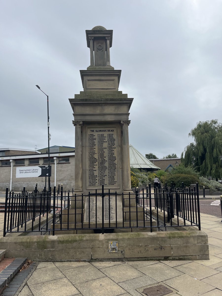 Michael1682's tweet image. #Spennymoor   WW1 names of the fallen hero’s