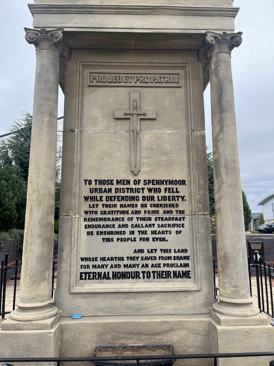 Michael1682's tweet image. #Spennymoor   WW1 names of the fallen hero’s