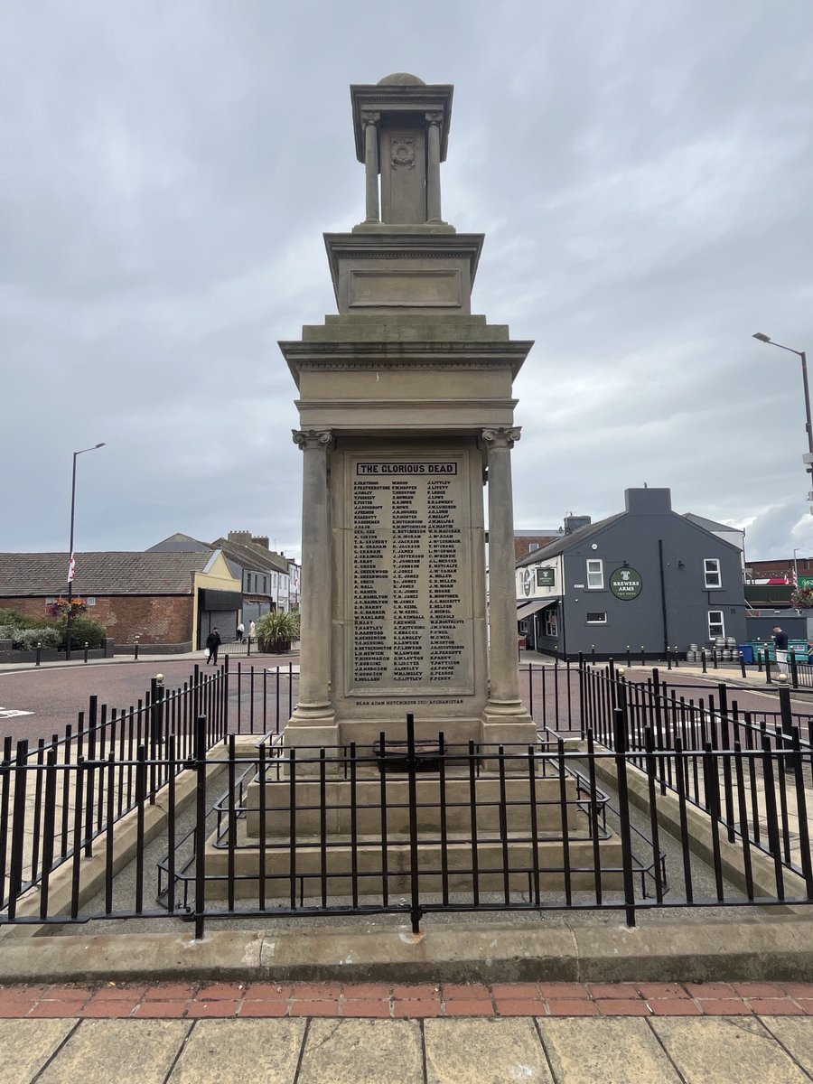 Michael1682's tweet image. #Spennymoor   WW1 names of the fallen hero’s