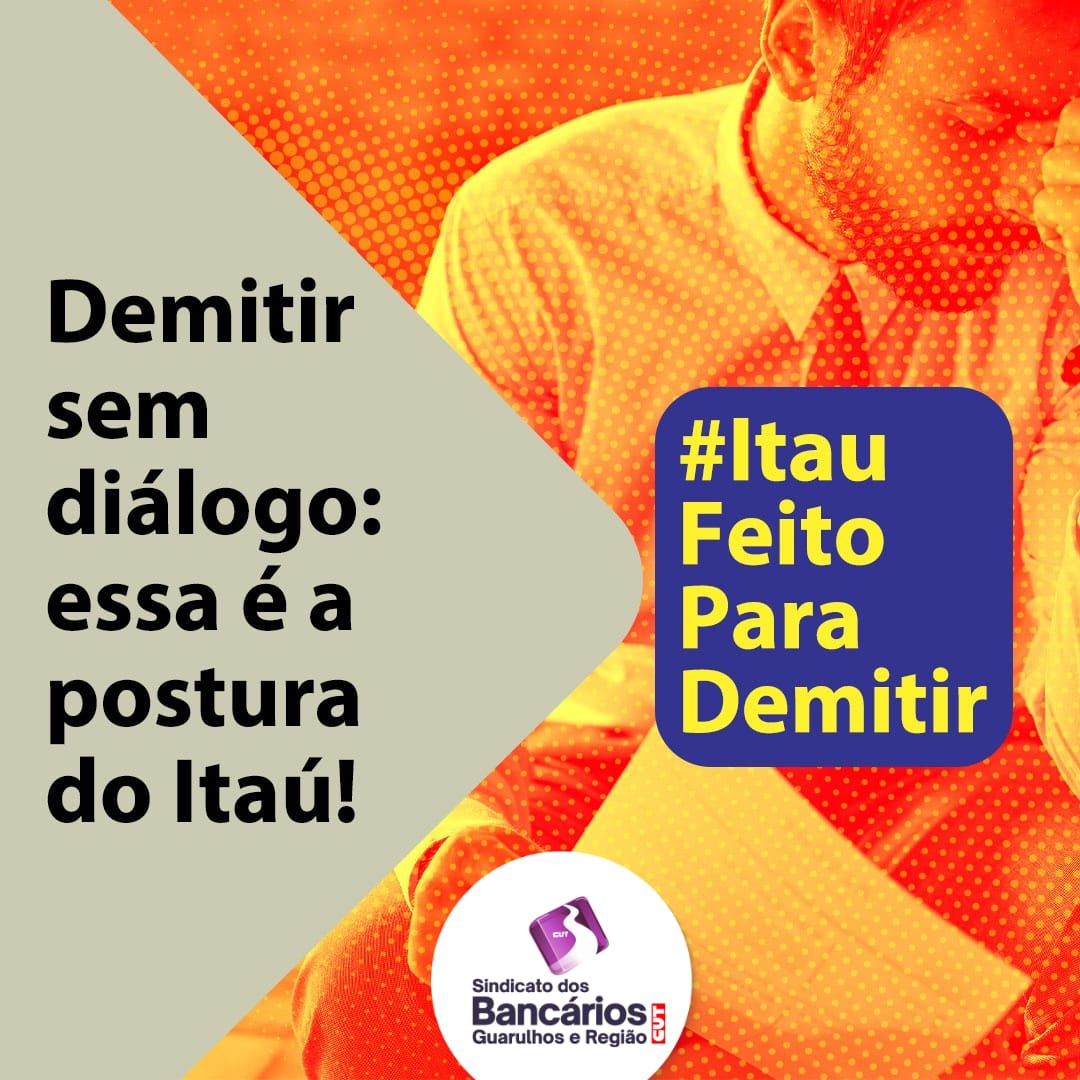 bancariosgru's tweet photo. Lucro bilionário, mas zero valorização de quem realmente faz o Itaú crescer. Os trabalhadores merecem reconhecimento e não descaso! #ItauFeitoParaDemitir https://t.co/u34SE36Qmr