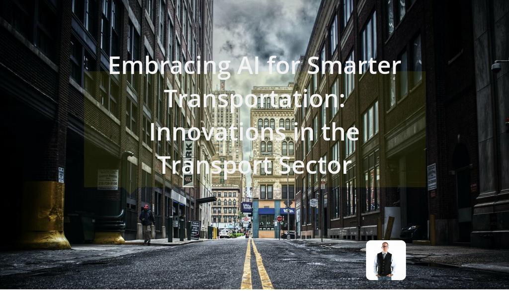 From predictive analytics to autonomous vehicles, AI is powering the future of transport, laying the foundation for smart transportation systems.

Read more 👉 lttr.ai/AimHq

#Sales #Marketing #B2B #Saas #Ai