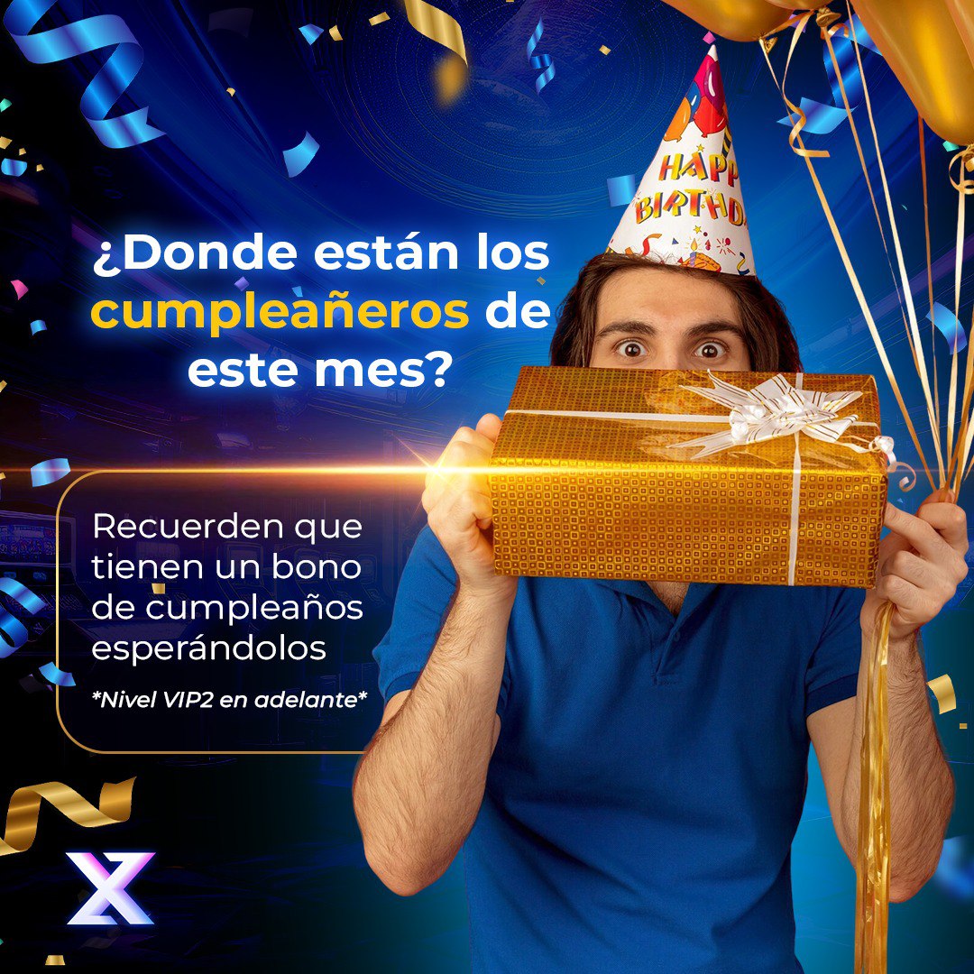 👑 𝗟𝗼𝘀 𝗰𝘂𝗺𝗽𝗹𝗲𝗮ñ𝗼𝘀 𝗩𝗜𝗣 𝘀𝗲 𝗰𝗲𝗹𝗲𝗯𝗿𝗮𝗻 𝗲𝗻 𝗴𝗿𝗮𝗻𝗱𝗲 👑

De 𝗩𝗜𝗣𝟮 𝗲𝗻 𝗮𝗱𝗲𝗹𝗮𝗻𝘁𝗲, XSINO te consiente con un regalo especial 🎊

𝑹𝒆𝒄𝒍𝒂𝒎𝒂 𝒕𝒖 𝒃𝒐𝒏𝒐 𝒅𝒆 𝒄𝒖𝒎𝒑𝒍𝒆𝒂ñ𝒐𝒔 y disfruta porque en XSINO pensamos en ti 💎👉