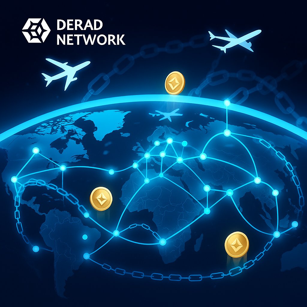 emkayjay_'s tweet image. Imagine a flight tracking network as decentralized as Wi-Fi hotspots, powered by anyone, everywhere. That’s @deradnet: a token-incentivized global mesh of ADS-B ground stations, archiving flight data permanently and transparently on-chain. #DePIN #AviationTech