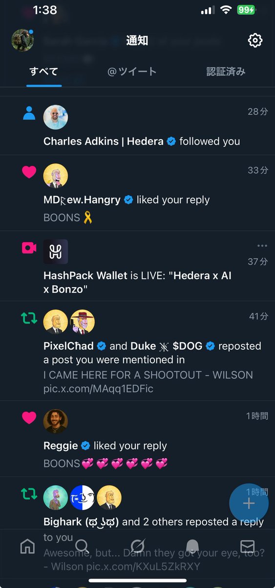 Bankersman9's tweet photo. I got a follow from @CharlesXAdkins !
π±π±π±
Thank you!ππΌππΌ
#HBAR #SMACKM #BOONS
@Smackmio @DUKE_OF_DOG @HangryBarboons https://t.co/106WErDwn2