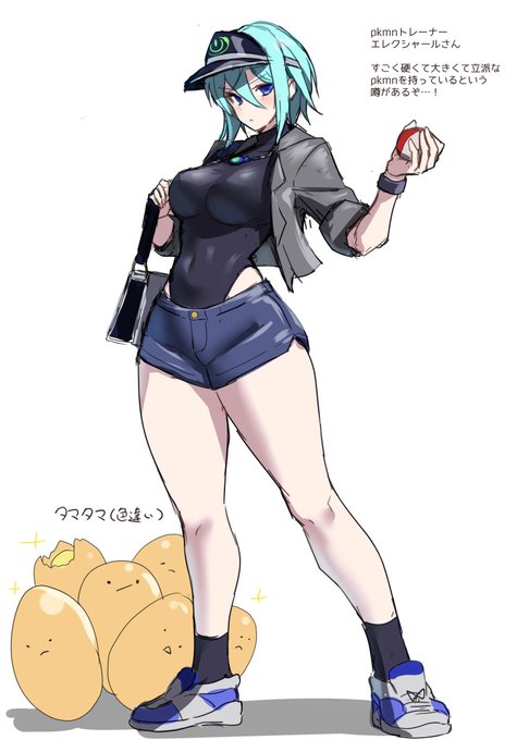 OCのpkmnトレ化という禁忌の落書きです 