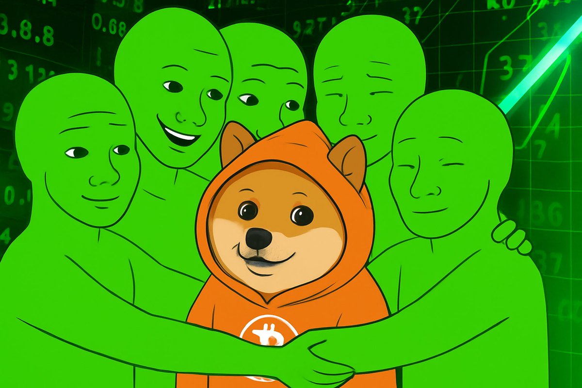 n1nja9_sats's tweet image. Gm everyone!! ❤️

Gm $DOG (#Bitcoin) 🧡 army!!!

Has it (EVERYTHING #Sendit 📈) officially begun? 👀