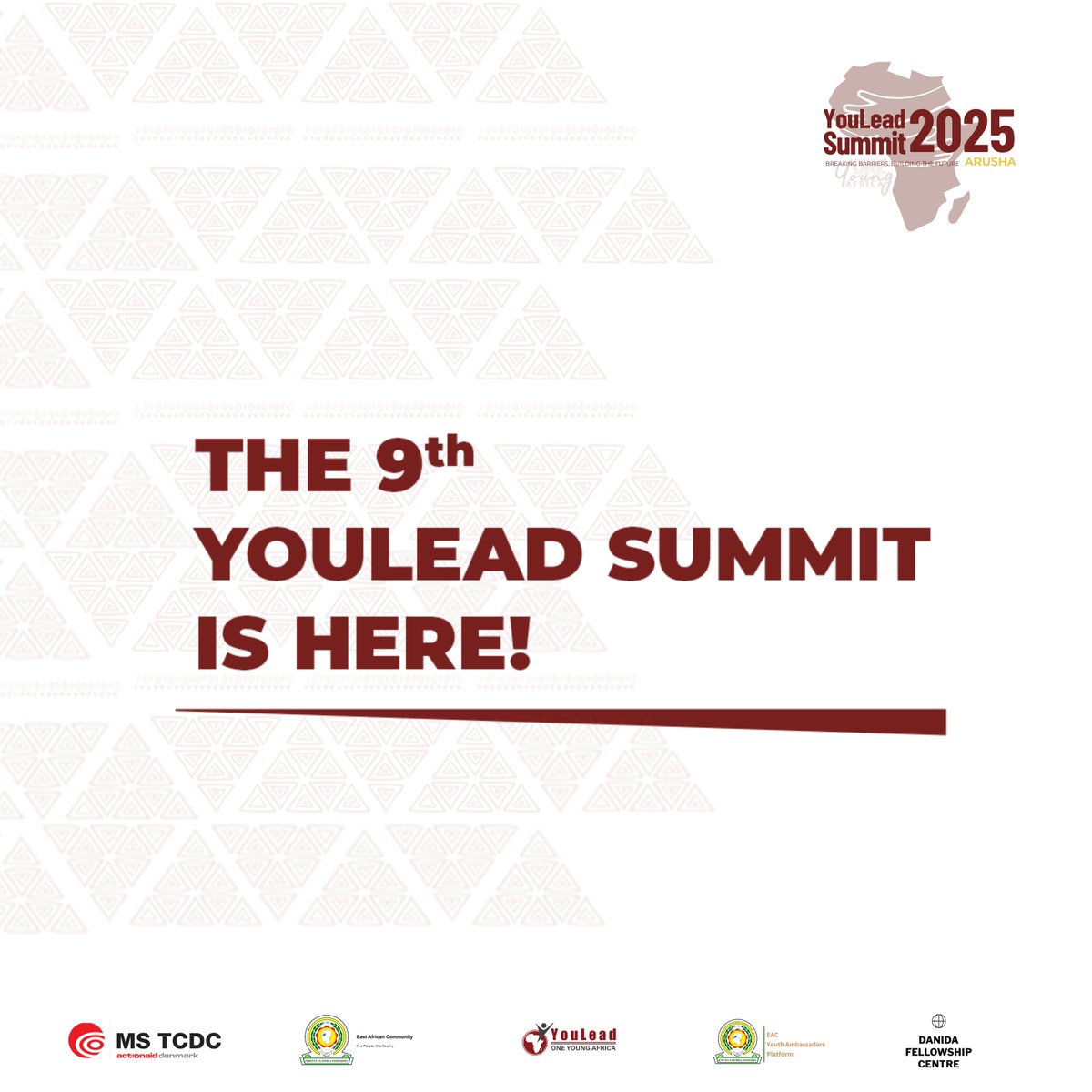 OneYoungAfrica's tweet photo. The 9th YouLead Summit is here. Bigger, better, and more impactful than ever!

Applications for YouLead 2025 are now officially OPEN! 
Apply today: https://t.co/2ScFwGSiHe

Don’t miss the chance to be part of Africa’s largest youth gathering.

See you there! https://t.co/Tb0QR0OeDI