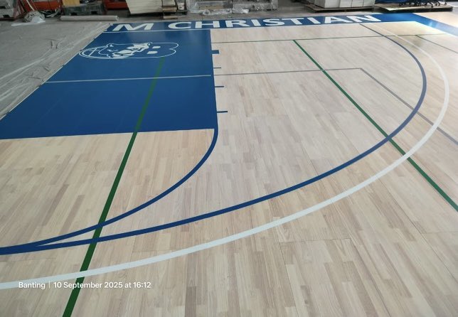Our new home court floor is coming together beautifully!

Excited to see the vision becoming a reality. Can’t wait to compete on it, defend it, and continue building something Uncommon right here in Panther Nation. ⚔️

#NewHome #Uncommon #ironsharpensiron⚔️ #FacilityProgress