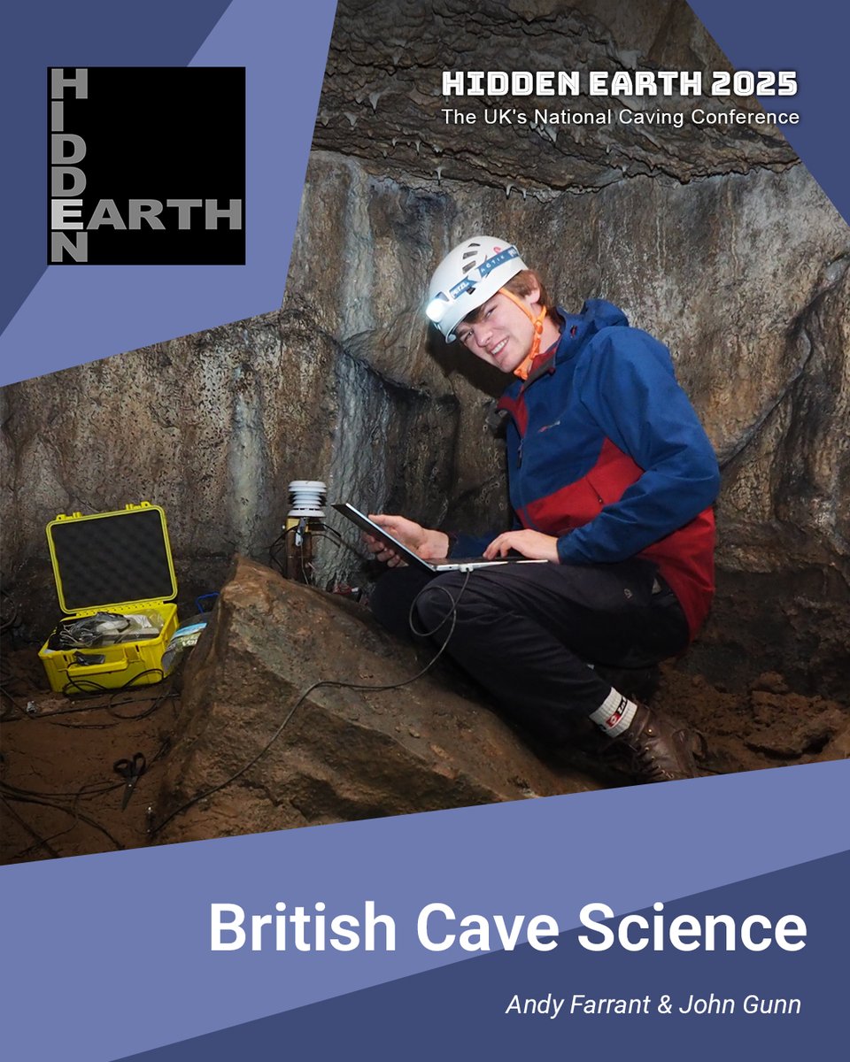 HiddenEarthUK's tweet photo. British Cave Science: Exciting discoveries await at our September conference. Learn, interact &amp; explore! #Caving #BritishCaveScience #HiddenEarth

https://t.co/4aGBG1Hwbj https://t.co/Sz08Q3Ju07