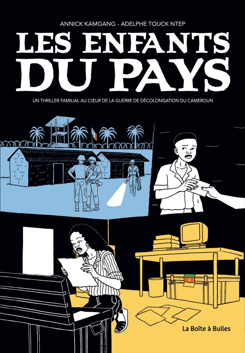 #Lesenfantsdupays ma bd sur la guerre de la France contre le #Cameroun durant sa décolonisation est sortie en librairie ce 3 septembre. À suivre sur mon compte Instagram @annickkamgang.