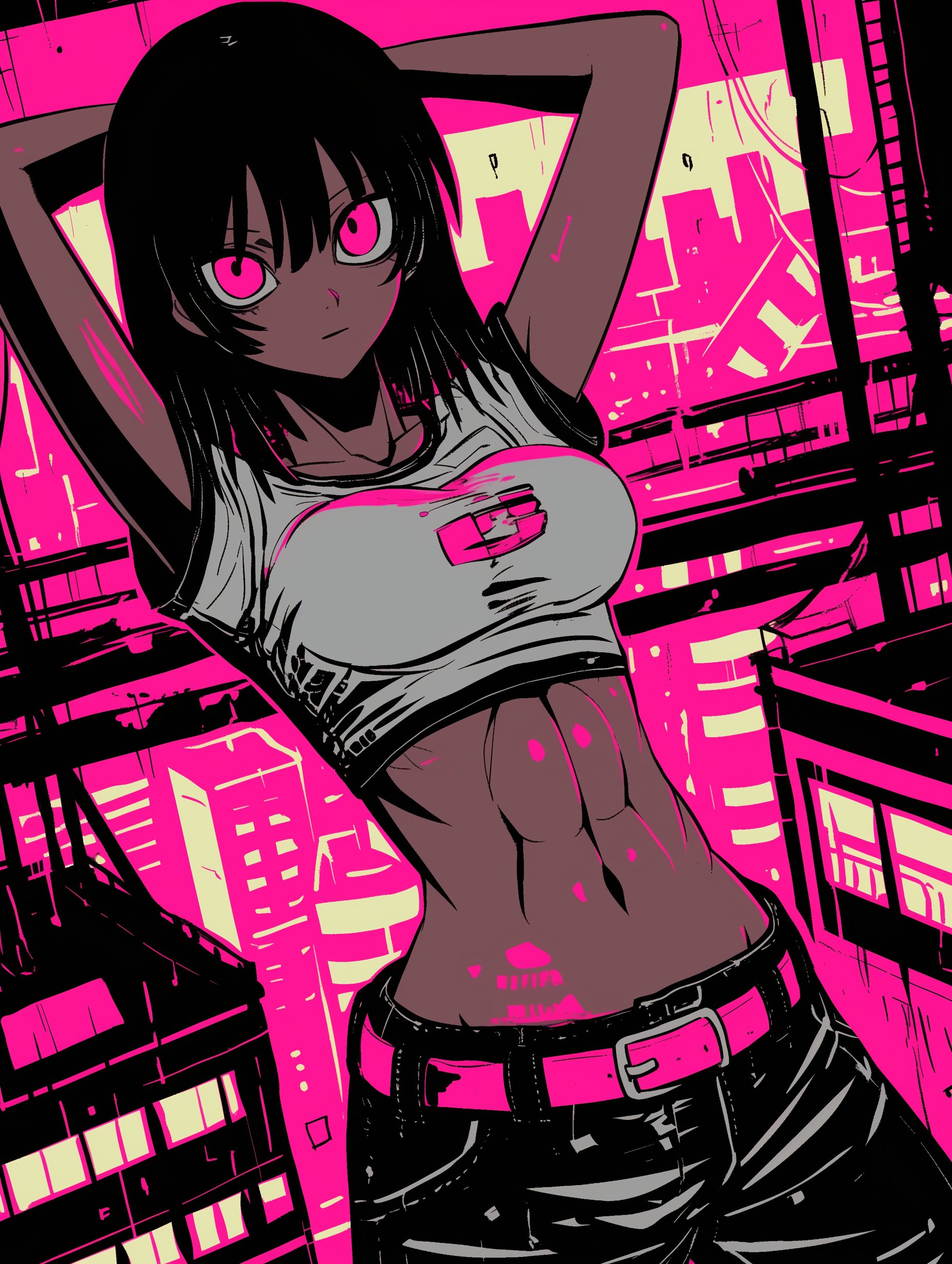 イラスト　原画　ホムチェンコ・アンナ 「トロピカル」 🔥 2021 illust #illust #illustration #artwork