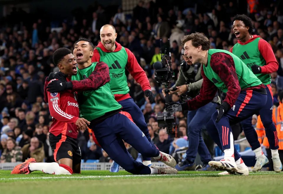 I hope this weekend is as fun as last time out at the Emptihad - 2-1 via two goals from Bruno Fernandes &amp; Amad. What made it all the more sweeter is the time in which the goals were scored - exactly 115 seconds.

Karma comes in all forms.