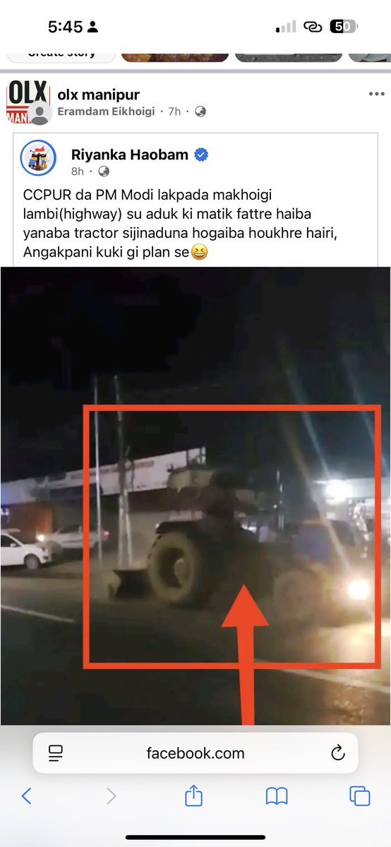 In Churachandpur, Kukis came up with a striking plan, they tilled the highways to highlight the deplorable condition of the roads before the Prime Minister’s visit. Oscar winning actors👏