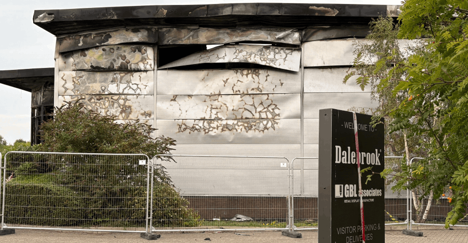 WIWupdate's tweet image. We were shocked and saddened at the devastation caused by the fire on Eastways, Witham on 05/09/25.  Our thoughts are with the businesses and their staff.  
Our thanks to the fire service and other emergency services, organisations and businesses that pulled together to assist.