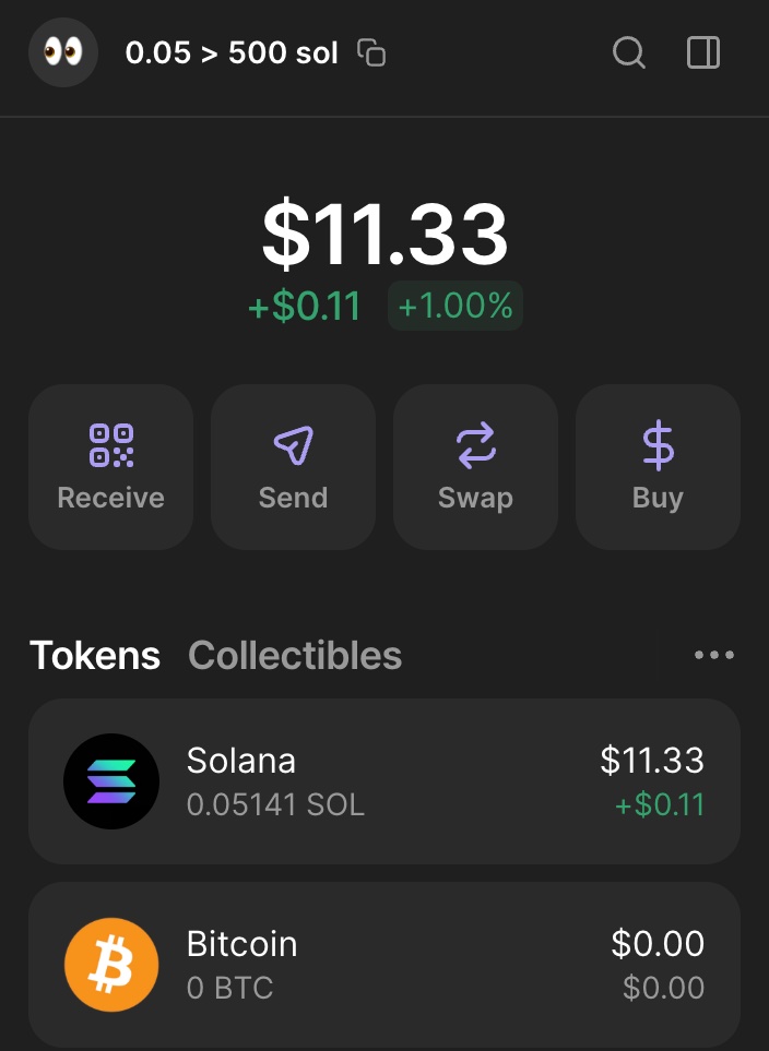 0xReflection's tweet photo. Should I run 0.05 to 500 $SOL challenge?

All trades public https://t.co/56LC2iuBiL