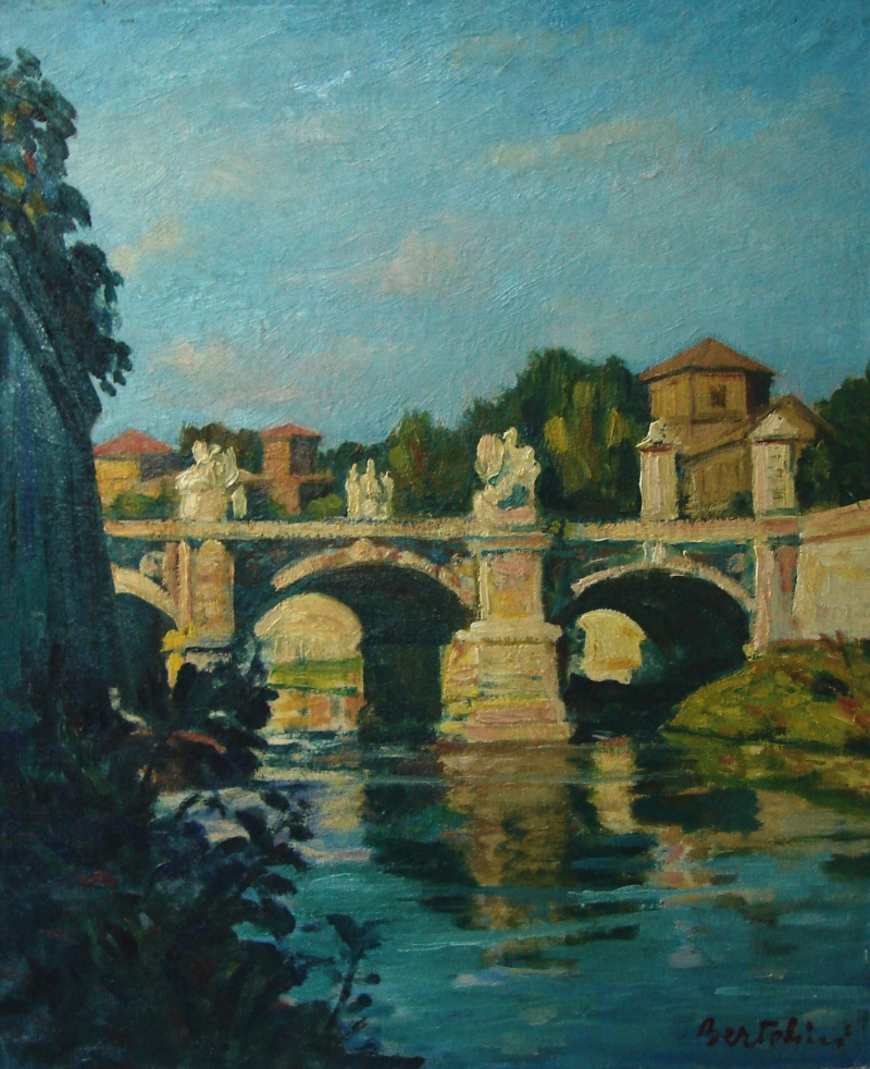 From the CAM Collection Archive 🖼 Italian Waterway, 1968 by Giuseppe Bertolini (Italian, b. 1939). Collection of the Castellani Art Museum of Niagara University. ow.ly/yiBh50WU6bY