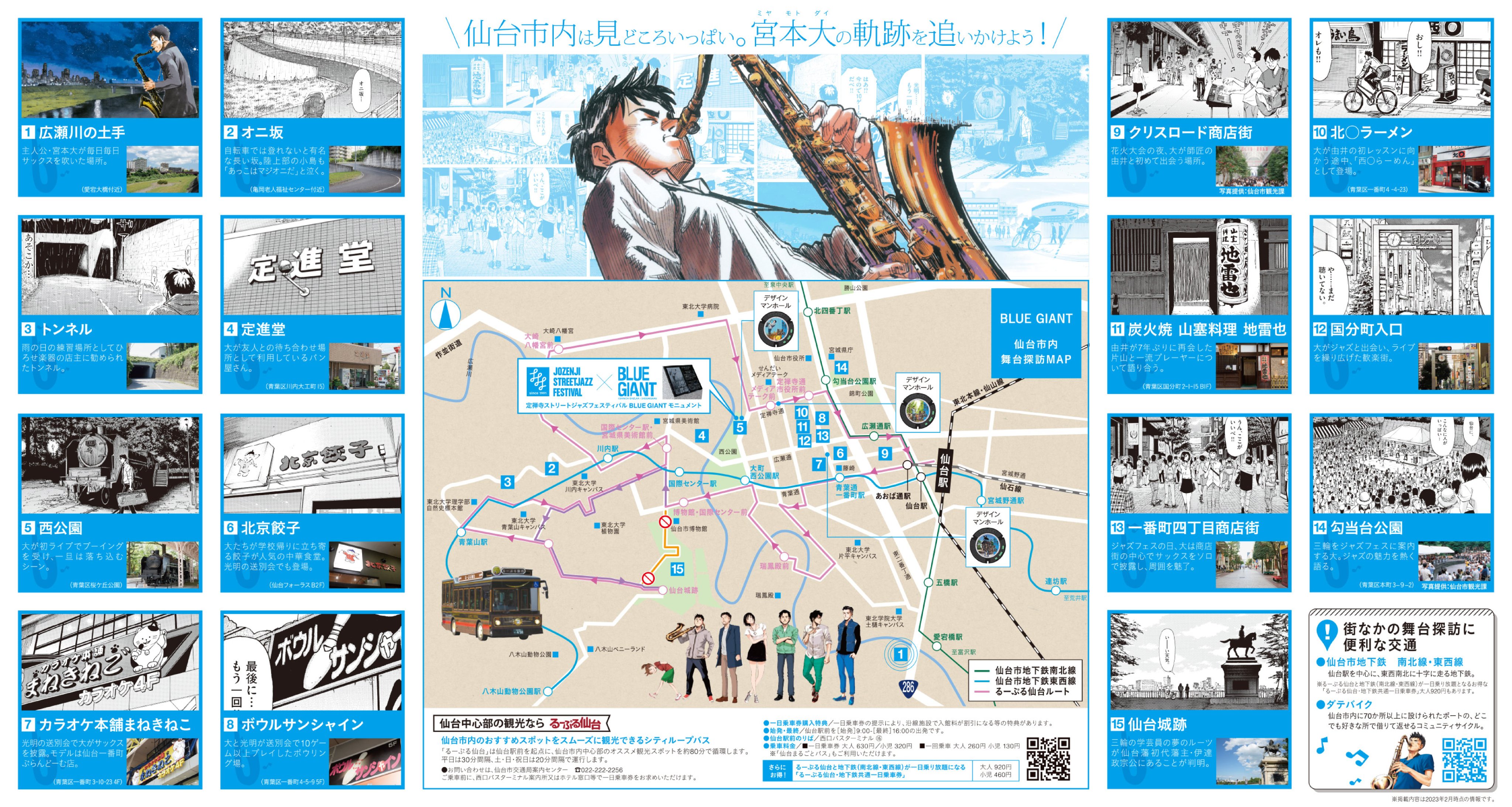 定禅寺ジャズフェス BLUE GIANT 直筆サイン入り複製原画（B） 定禅寺ジャズフェス情報（仙台音楽イベント情報） on X: 