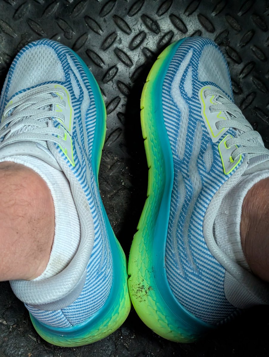 New work shoes about to get trashed.