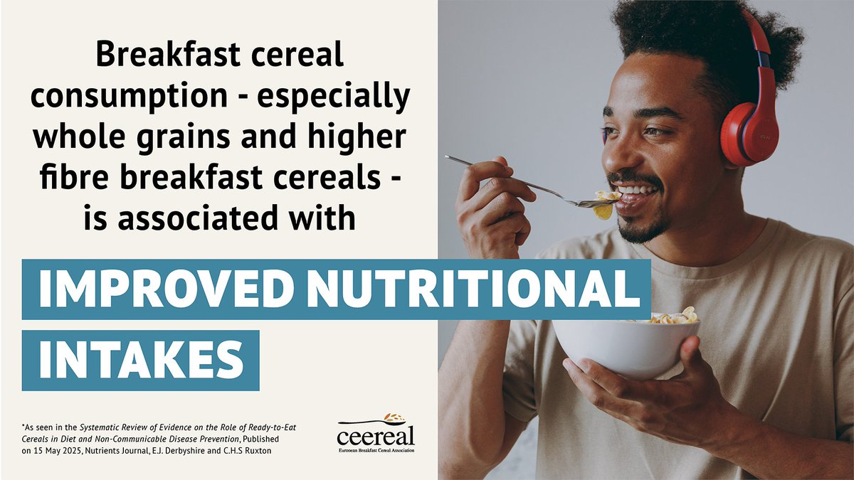 A quick reminder: Before the summer recess, back in June, a systematic review on breakfast cereals and their role in diet and health was published.

The key finding being that regular breakfast cereal consumption can make meaningful contributions to nutritional intake and is