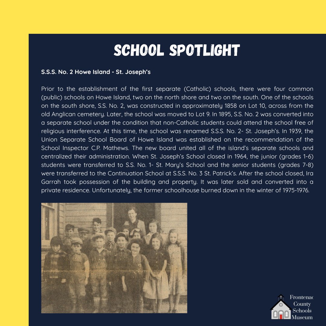 Frontenac County Schools Museum tweet media