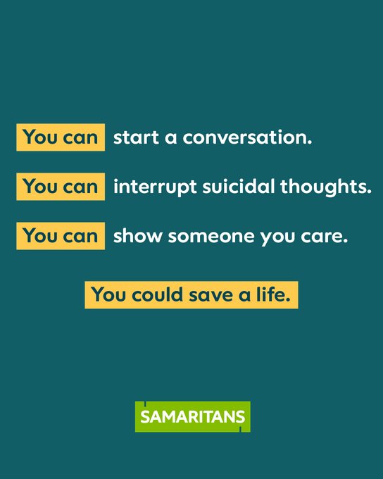 Central London Samaritans tweet media