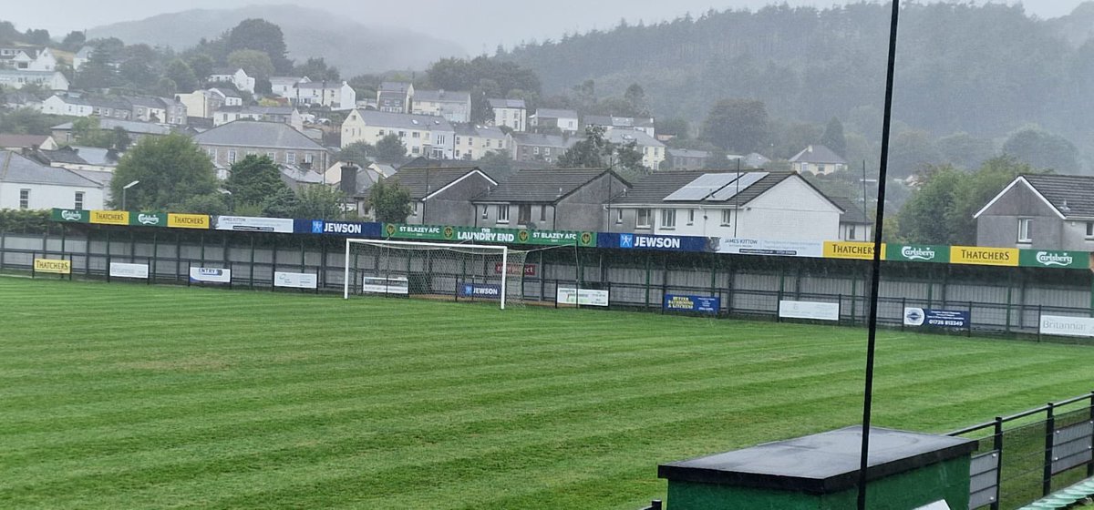 St Blazey AFC (@stblazeyafc) on Twitter photo 6 HOURS TO GO ⏰ -
We’re all set for the visit of <a href="/Ivytownfc/">Ivybridge Town FC</a> tonight in the <a href="/_WesternLeague_/">Western League</a>. The new stand is complete and we can’t thank our volunteers enough for their hard work, thank you 👏
💚🖤 6 HOURS TO GO ⏰ -
We’re all set for the visit of <a href="/Ivytownfc/">Ivybridge Town FC</a> tonight in the <a href="/_WesternLeague_/">Western League</a>. The new stand is complete and we can’t thank our volunteers enough for their hard work, thank you 👏
💚🖤