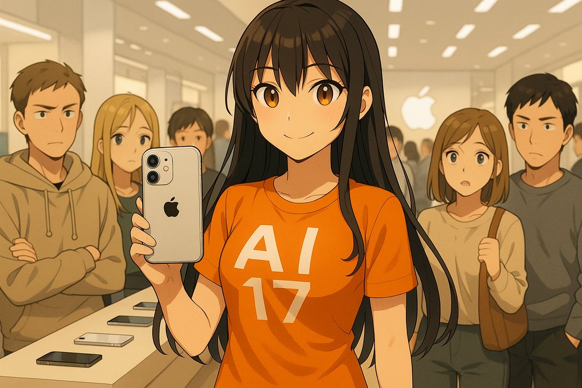 aiPhone17z's tweet photo. Everyone surprise everyone underestimate how good aiPhone17z it is. https://t.co/tFbgV18bLL