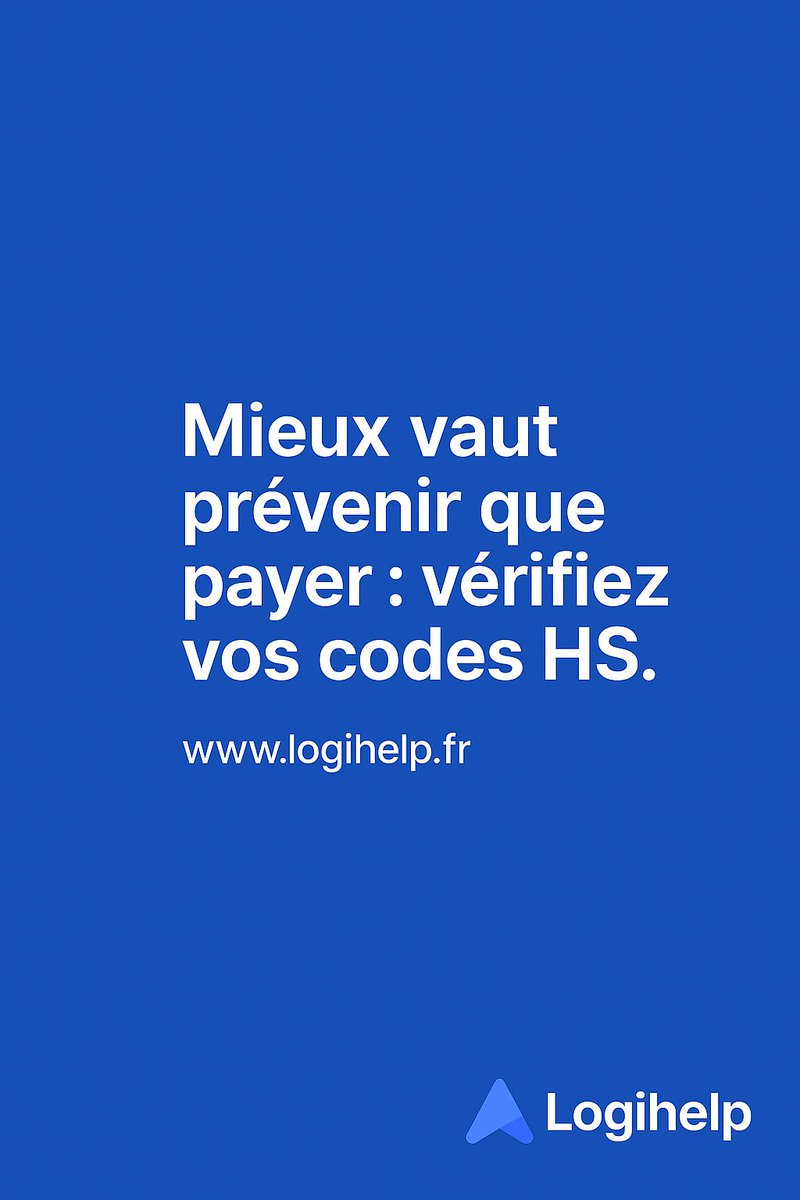 Semiramis_AI's tweet image. Une seule erreur de code HS peut bloquer vos marchandises plusieurs semaines
#logistique #douane #codeHS #commerceinternational #supplychain #export #import #conformitédouanière #gestiondesrisques #transit #entrepriseinternational