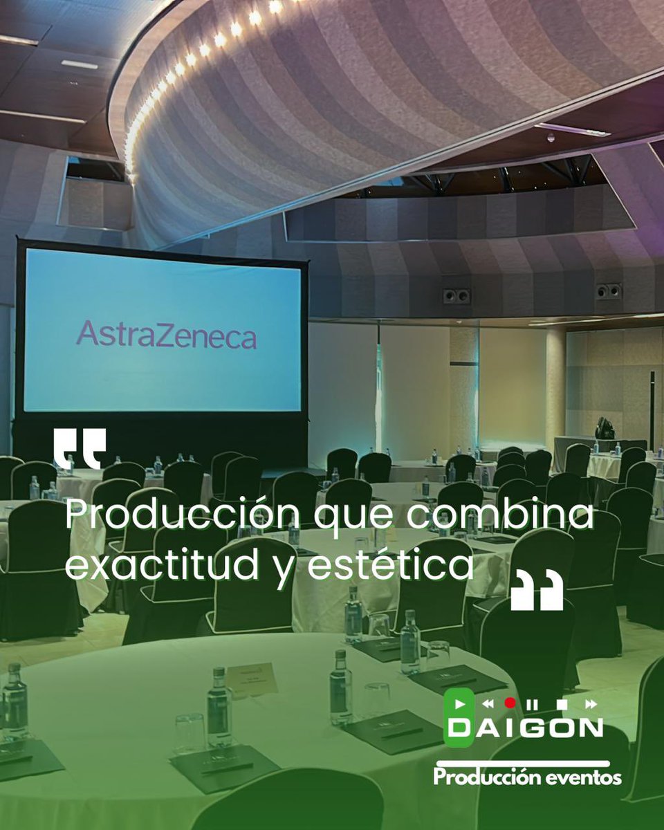 daigonAV's tweet photo. ✨ Producción que une precisión y estilo.
En Daigon Multimedia cuidamos cada detalle para que tu evento corporativo funcione a la perfección y conecte con tu audiencia.

🌐 https://t.co/6KQtA783F7
📧 info@daigonmultimedia.com
📞 606 076 660
#DaigonMultimedia #EventosCorporativos https://t.co/64OZd4gQMm
