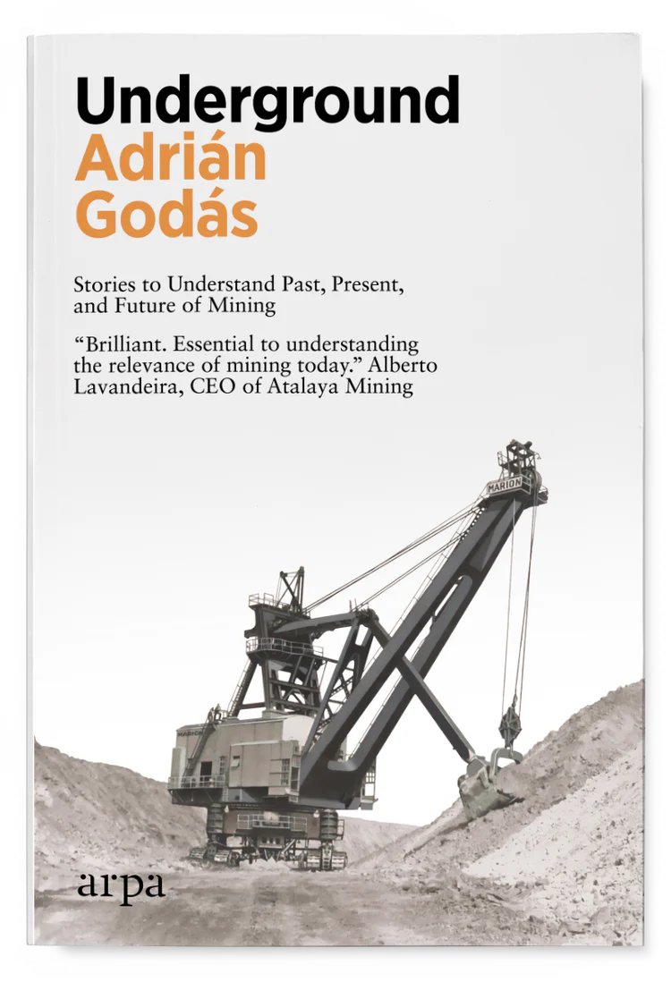 As promised, my book Underground is finally available in English. Already in its 2nd edition in Spanish—hoping to repeat the success.  I talk about Filo success, illegal gold price in Colombia, Chinese rare earths, lithium boom and more.

Thank you all for the support! :)