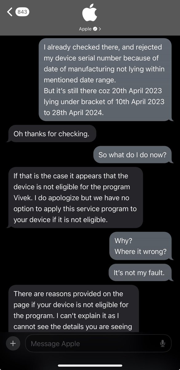 vivek91994's tweet photo. @neilcybart Wow, my iPhone 14 Plus rear camera stopped working. 
Apple agrees it’s a known issue… but still asks me to pay for repair. 
Premium phone, premium excuses 🙃
 @Apple @AppleSupport https://t.co/XUbkOlczI2