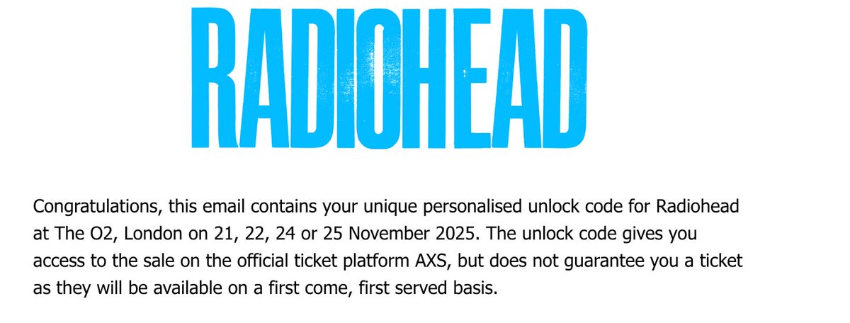 step one of radiohead gods being on my side.