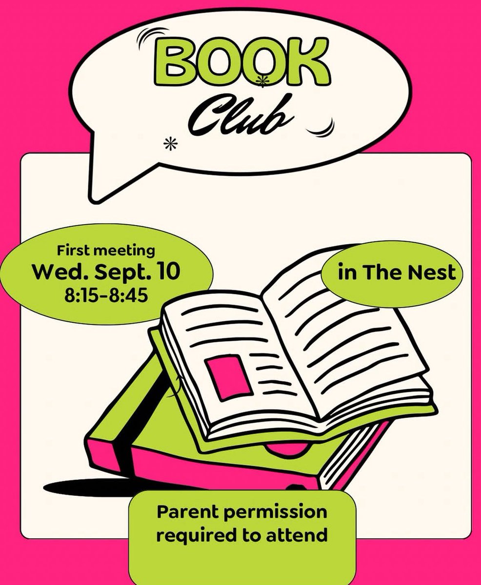 Come join a community of readers! First meeting is TODAY where we will go over logistics and choose a book! #THEship